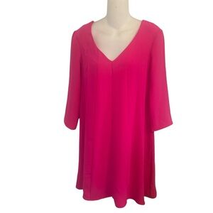 Amanda Uprichard Dress Hot Pink Sz Large NWT